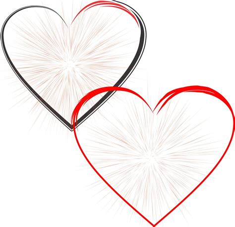 2 Red Hearts Free Stock Photo Public Domain Pictures