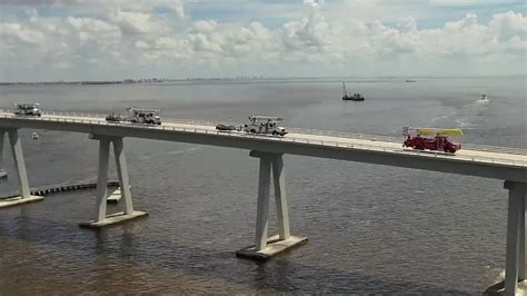 Sanibel Causeway Opens To Convoy Two Weeks After Hurricane Ian Videos