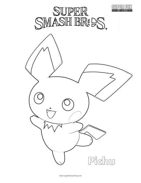 Super Smash Brothers Ultimate Coloring Pages Coloring Pages