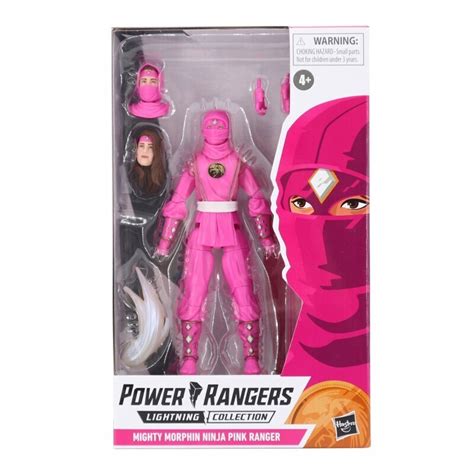 f4678 power rangers lightning ninja pink ranger