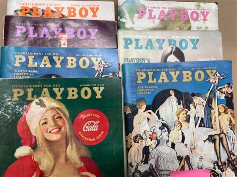 LOT OF Playbabe Magazines Vintage PicClick