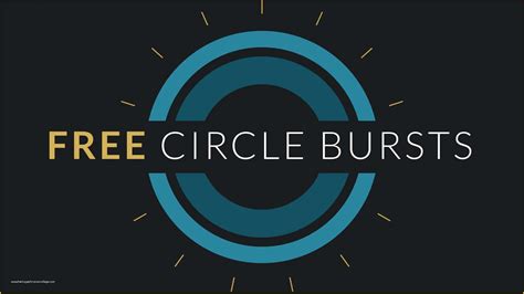 Ae Templates Free Download Of Free after Effects Template Circle Burst