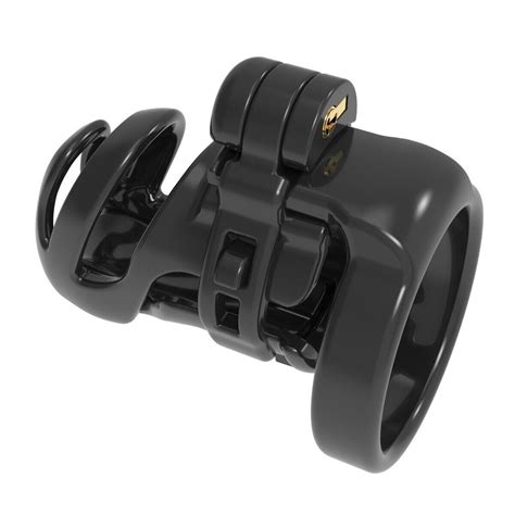 Resin Male Chastity Cage Device Men Pa Piercing Black Lock Belt With 4