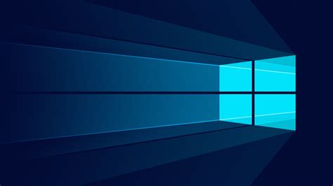 Wallpaper Windows 10 Minimal Stock Logo Microsoft 4k