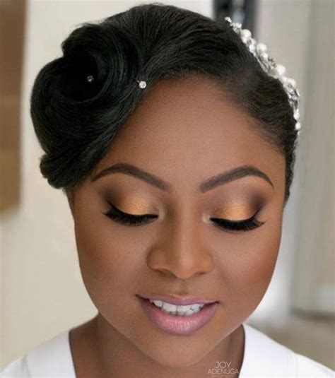 Makeup Looks To Inspire The Bride To Be Black Bridal Makeup