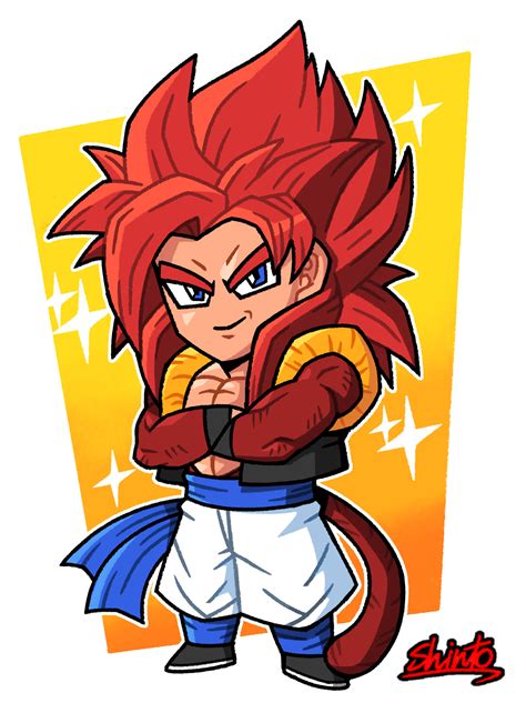 Gogeta Ssj4 Chibi By Maffo1989 Dragones Personajes De Goku Porn Sex Picture