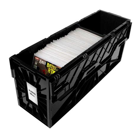They're as much about collecting as they are about reading. BCW Long Plastic Black Comic Book Acid Free Storage Tote Bin