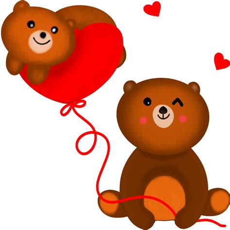 Teddy Bear Valentines Day Drawing 35625238 Png