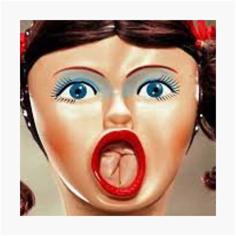 Blow Up Doll Face Adult Blowup Photographic Print For Sale By DroomClothingCo Redbubble