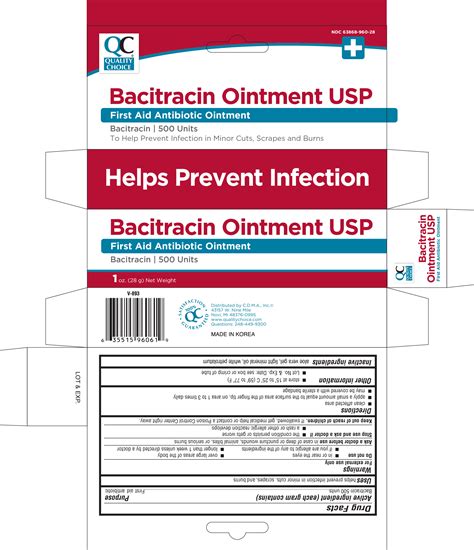 Quality Choice Bacitracin Chain Drug Marketing