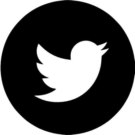 Black Twitter 4 Icon Free Black Social Icons