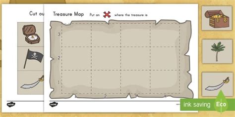 Treasure Map Design Activity Design Pirates Treasure Map Art