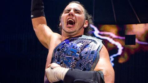 matt hardy holding the ecw title was an honor i felt validated