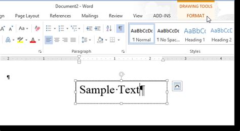 How To Change The Direction Of Text In Word 2013