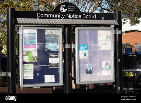 Public Notice Board Posters Hi Res Stock Photography And Images Alamy