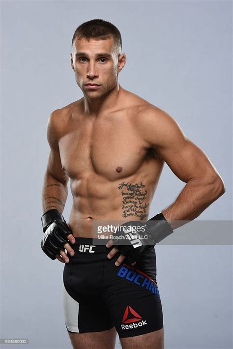 Kyle Bochniak Poses For A Portrait During A Ufc Photo Session At The