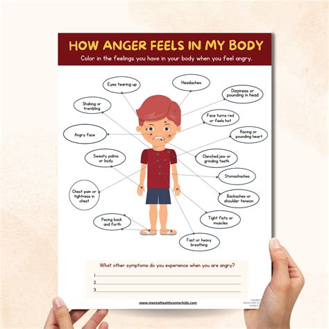 Physical Signs Of Anger Mental Health Center Kids