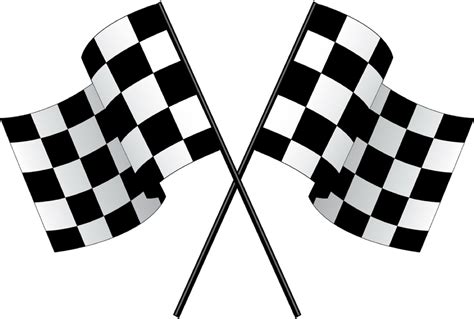 Download Nascar Vector Checkered Flag Racing Flag Transparent Png