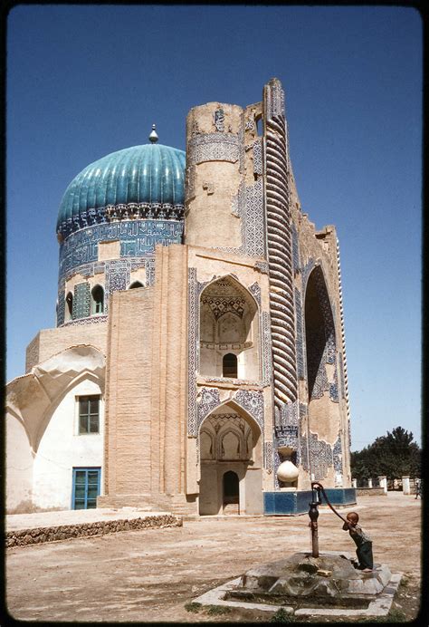Balkh Timurid Mosque At Balkh Afghanistan 1978 Dean Askin Flickr