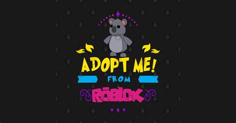 Adopt Me From Roblox Koala Roblox Mask Teepublic