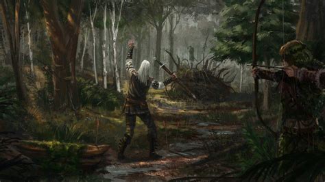 Into The Forests Of Brokilon A Possible Look At Freya Allan As Ciri