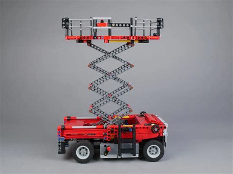 Lego Moc 42098 Working Platformscissor Lift By Domi333555