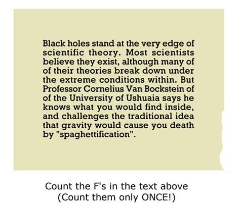 Questions in reasoning ability are generally q. Letter Counting Optical Illusion