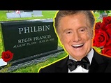 The grave of Regis Philbin - YouTube