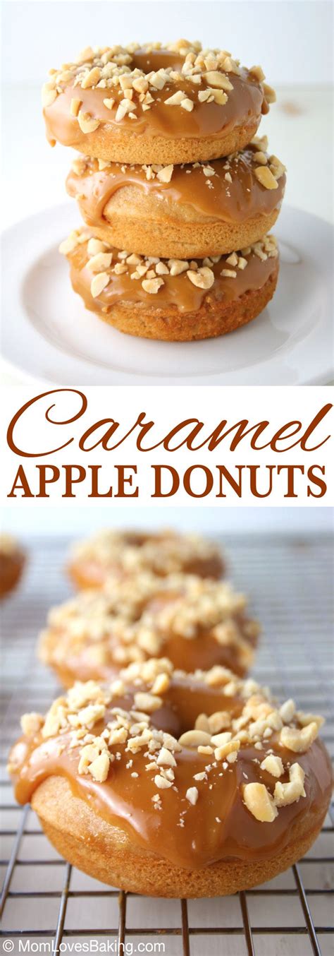 Caramel Apple Donuts Recipe Baked Donut Recipes