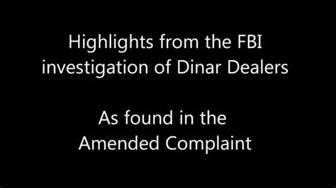 Dinar Revaluation Scam