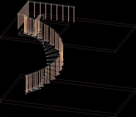 Spiral Staircase Dwg Block For Autocad Designs Cad