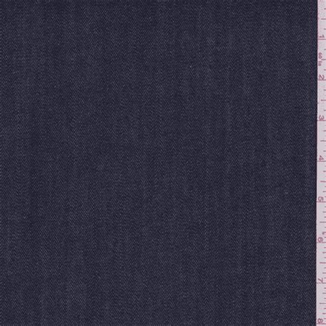 Dark Blue Denim Fabric By The Yard