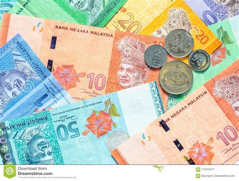 It lists the mutual conversions between the australian dollar and other top currencies, and also lists the exchange rates between this currency and other currencies. Malaysian Ringgit Banknotes And Coins Background. Stock ...