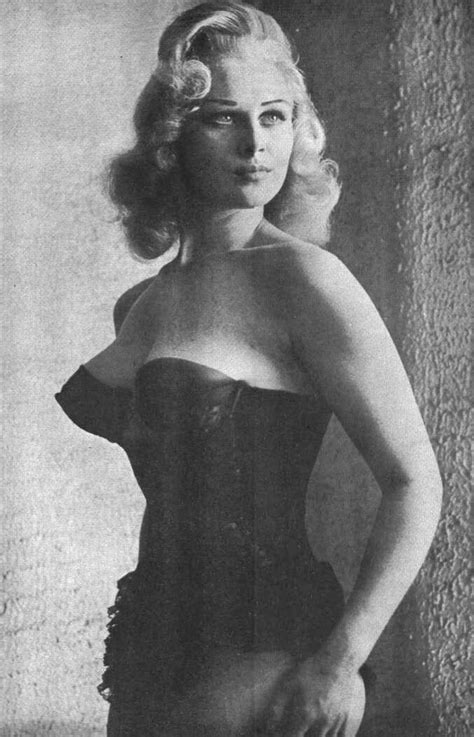 Norma Ann Sykes Aka Sabrina 1950s British Pinup Lingerie Model