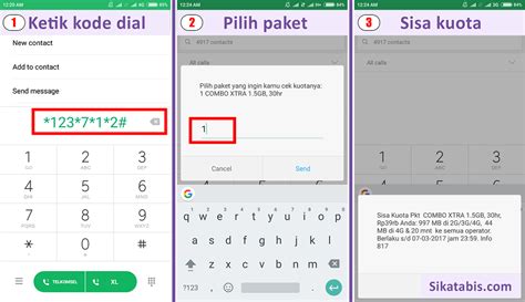 Saat ini sedang gencar pemberitaan tentang adanya himbauan untuk melakukan registrasi ulang bagi semua pengguna kartu simcard prabayar di semua operator. Download Cara Cek No Xl Paketan Images - AGUSWAHYU.COM