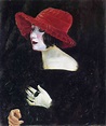 OTTO DIX. Frau Martha Dix, 1923. | Realisme, Schilder, Kunst
