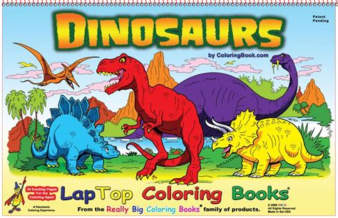 Color the pictures online or print them to color them with your paints or crayons. Coloring Books | Dinosaur LapTop