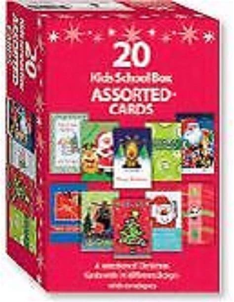 (4.2) stars out of 5 stars 210 ratings, based on 210 reviews. Christmas Cards - Kids School Box 20 Assorted Cards with Envelopes | eBay