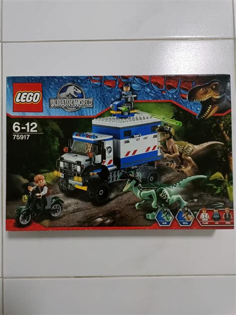 Lego 75917 Jurassic World Raptor Rampage Retired Set Hobbies And Toys Toys And Games On Carousell