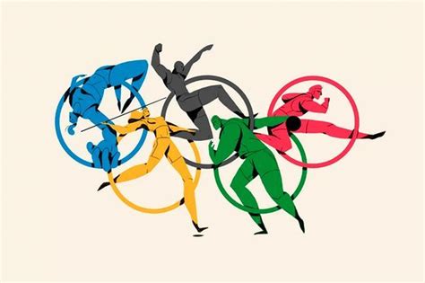 these animated athle animation design motion design animation olympic illustration