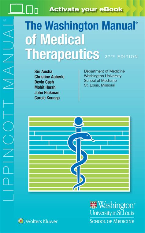 The Washington Manual® of Medical Therapeutics, 37th Edition | Wolters