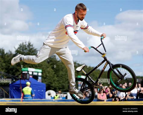 Caption Correction Great Britains Reece Thomson In The Bmx Freestyle
