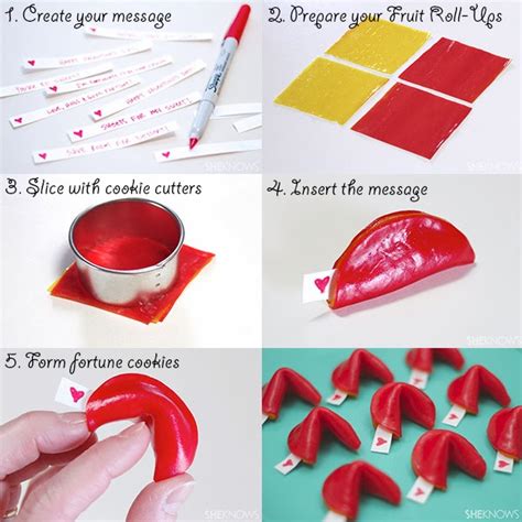 Picnics And Pickles Diy Love Fortune Cookies For