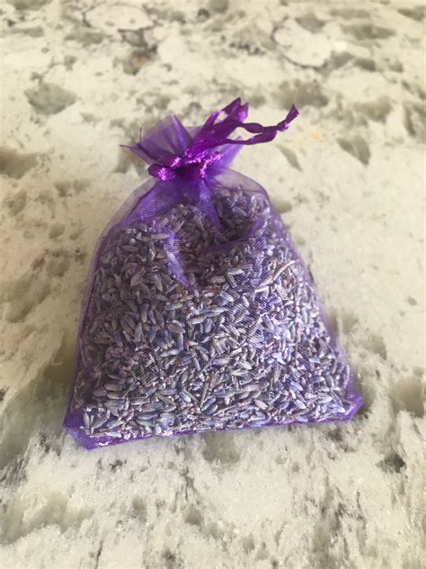 FIFTY French Dried Lavender in 9x12 Organza Lavender | Etsy | Lavender sachets, Dried lavender ...