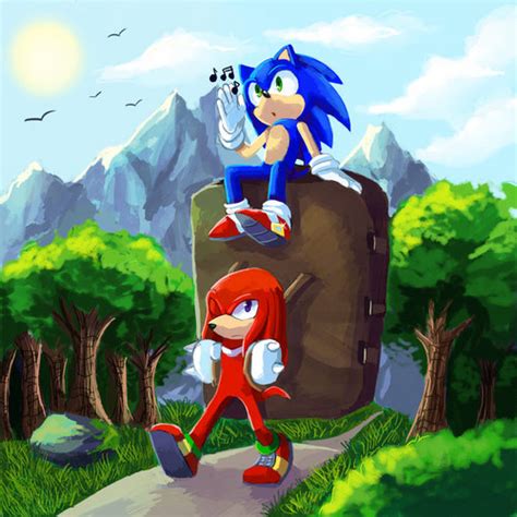 Sonic The Hedgehog Images Are We There Yet Knux Hd Wallpaper And