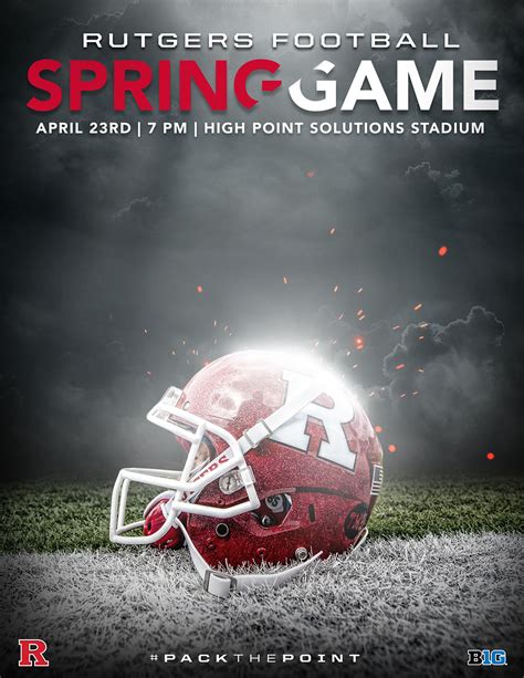 Rutgers FB Spring Game Promo on Behance