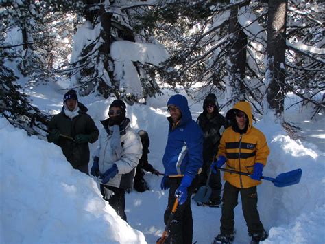 Boy Scout Snow Camp Evacuation