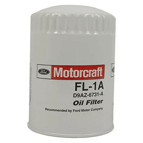 Reciprocating Compressor Spin On Canister Motorcraft Fl 1a Oil Filter