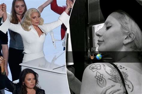Lady Gaga Gets Matching Tattoo With Sexual Assault Survivors As Show Of Unity After Oscars