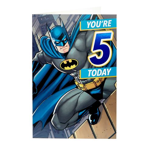 Batman Birthday Card Cards Info